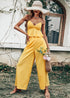 Sexy Two Piece Boho Yellow Dress Mariana